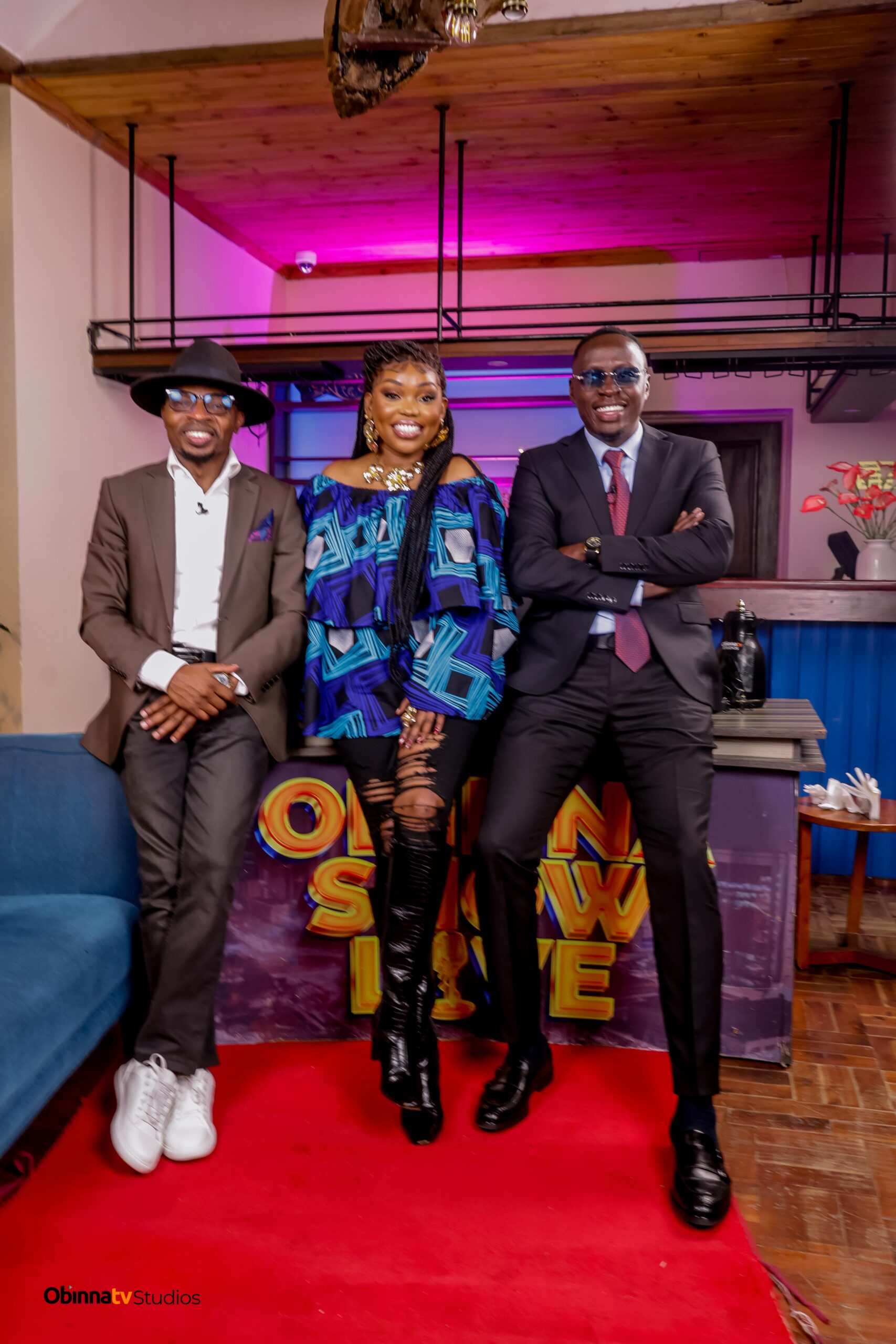 Fridah and Lofty on Obinna Show Live